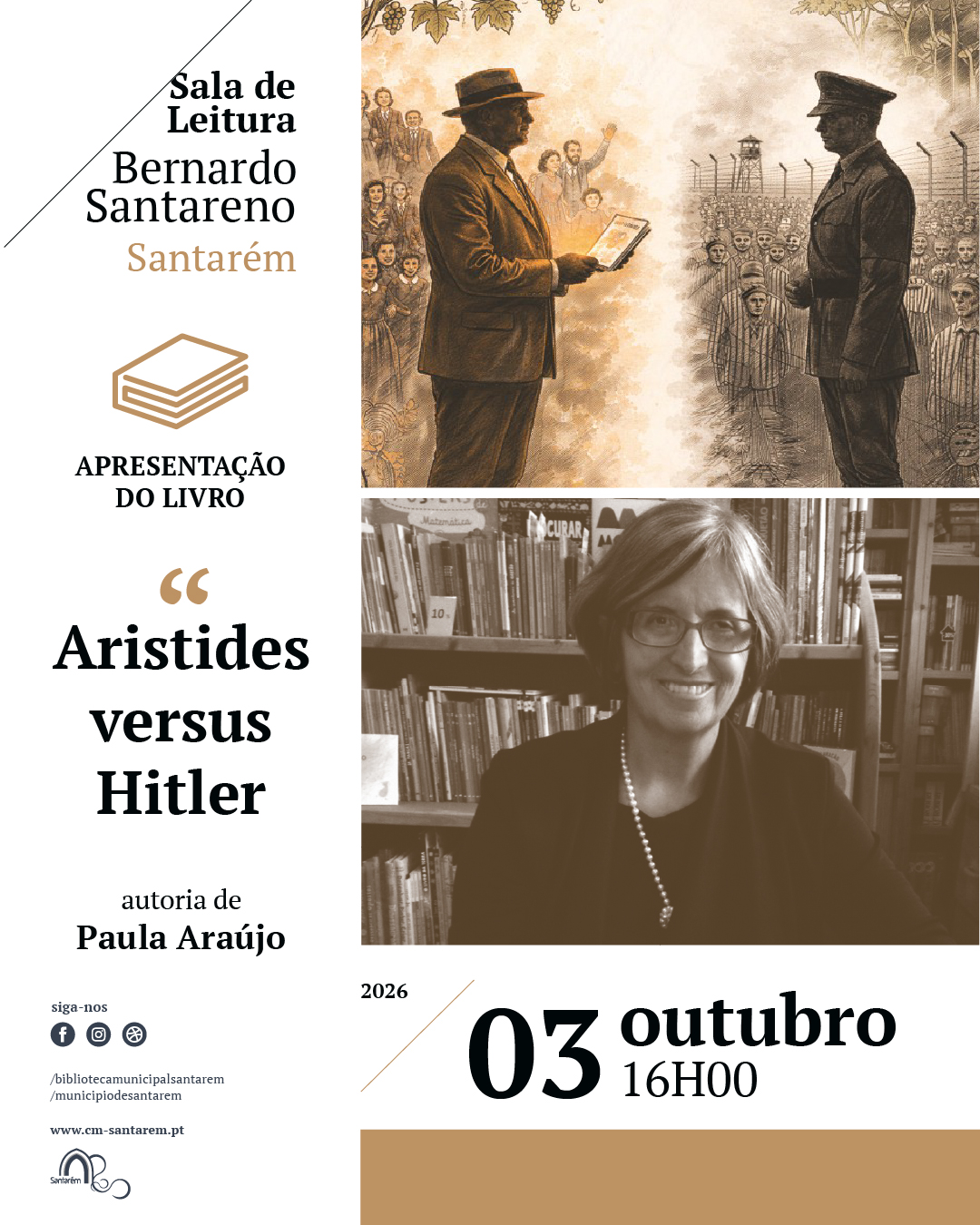Apresentação do livro "Aristides versus Hitler"