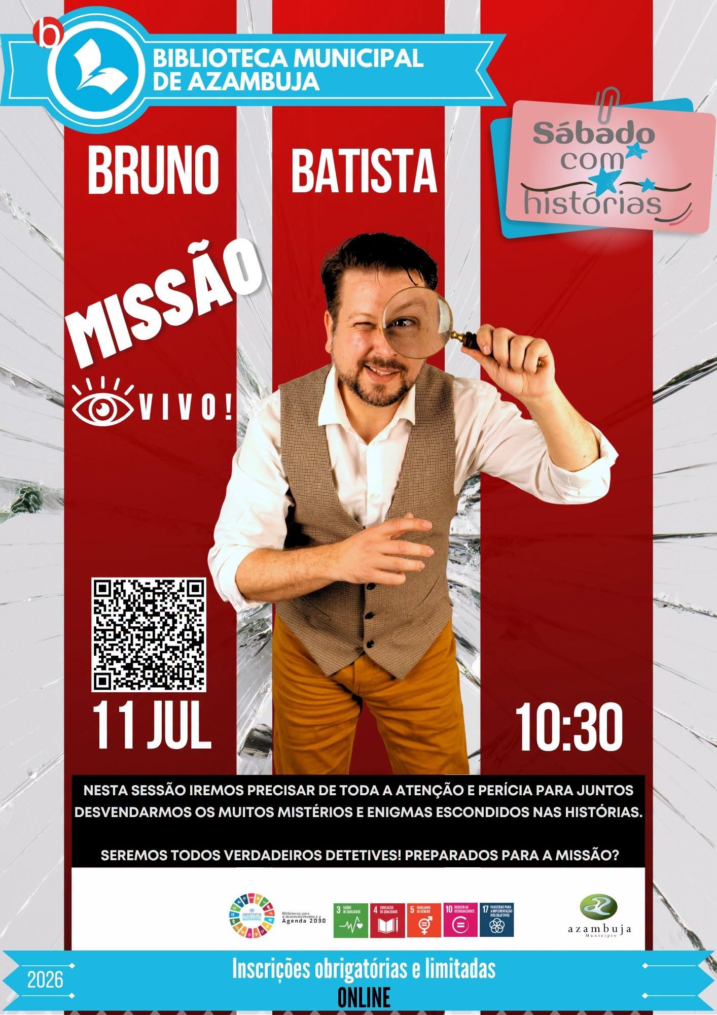 Sábado com histórias: "Missão vivo" por Bruno Batista