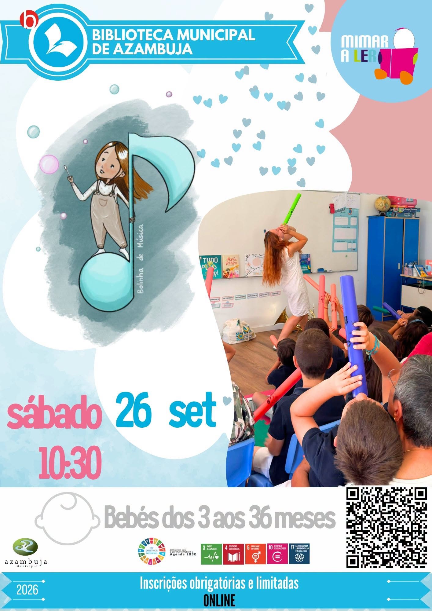 Mimar a Ler: Bolinha de Música