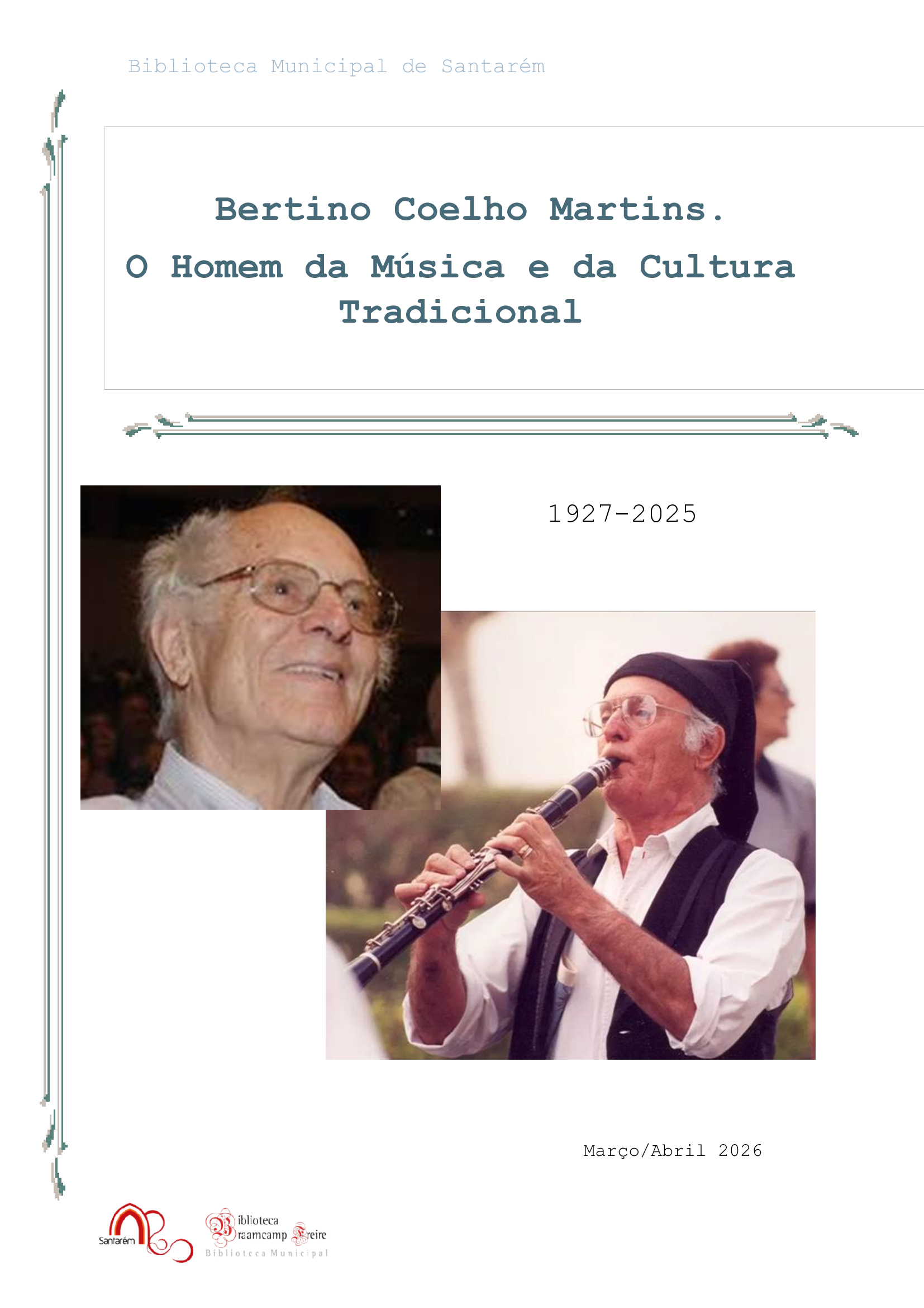 Exposição bibliográfica Bertino Coelho Martins