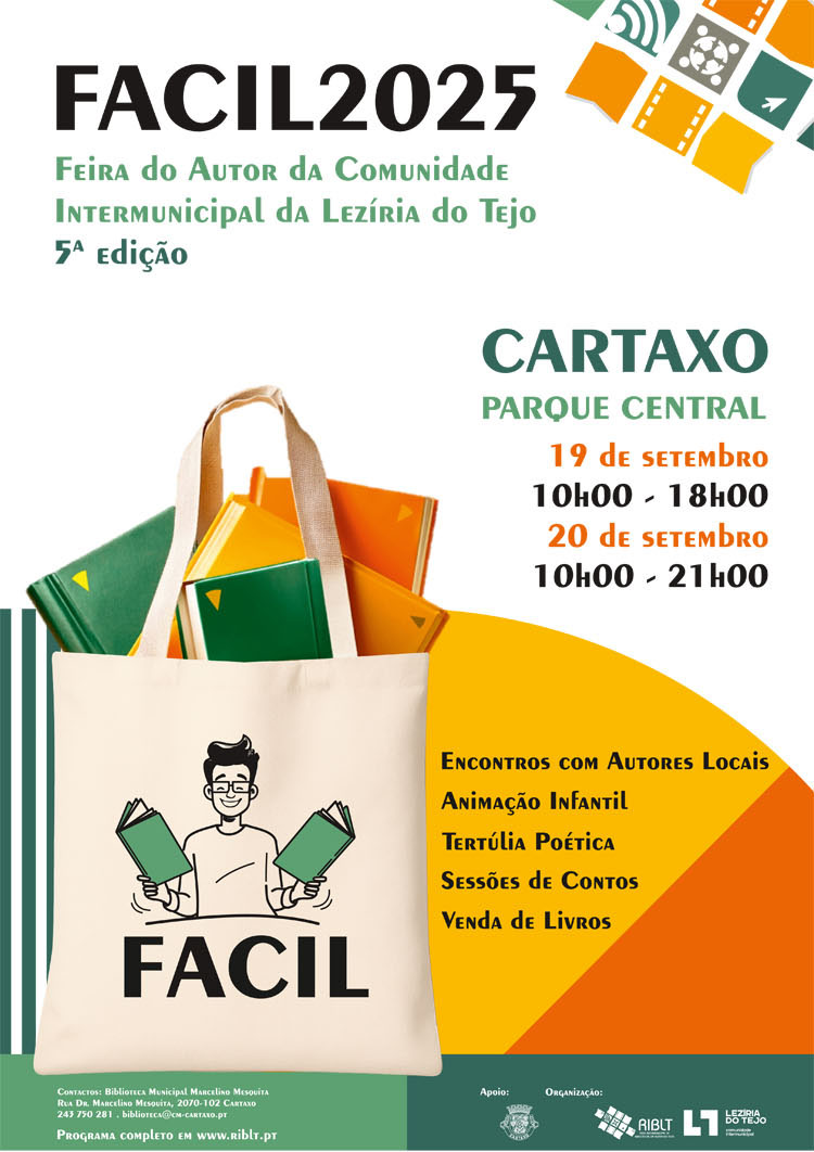 FACIL 2025 - 5ª Feira do Autor da Comunidade Intermunicipal da Lezíria do Tejo.