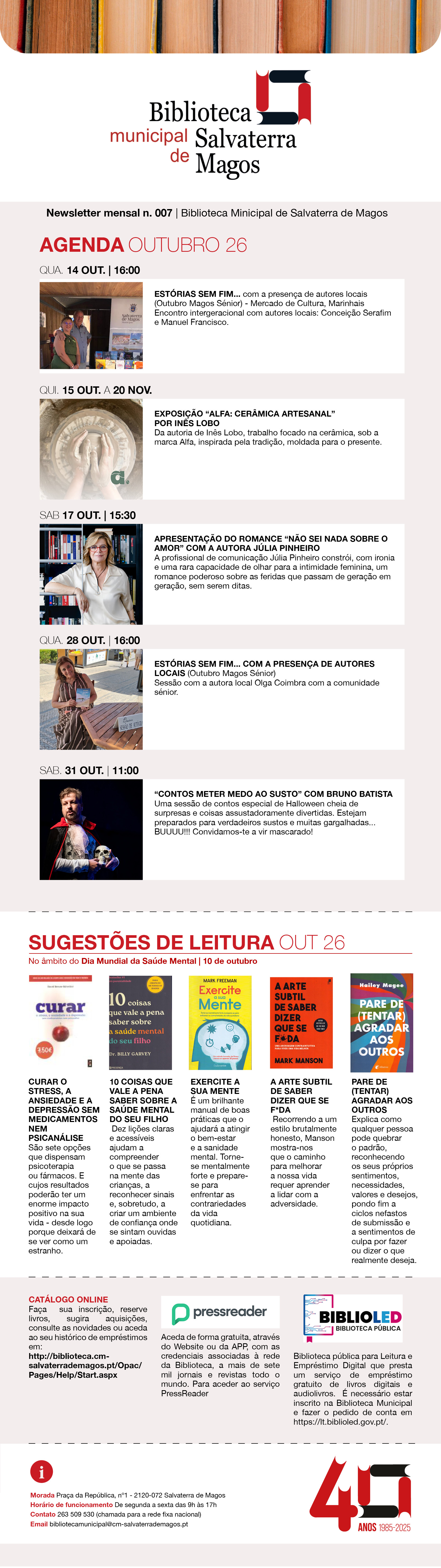 Newsletter Outubro