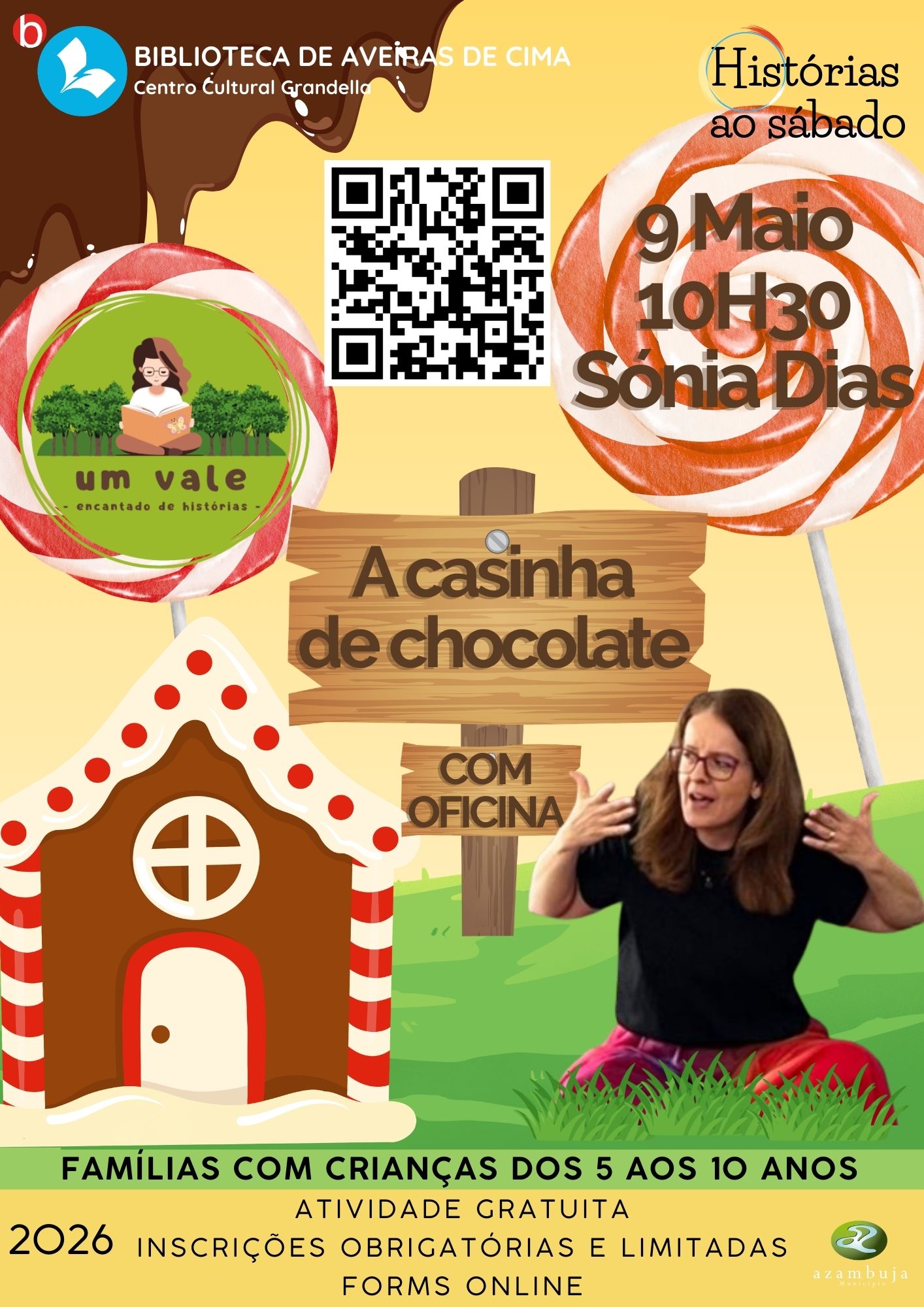 Histórias ao Sábado: "A casinha de chocolate" por Sónia Dias