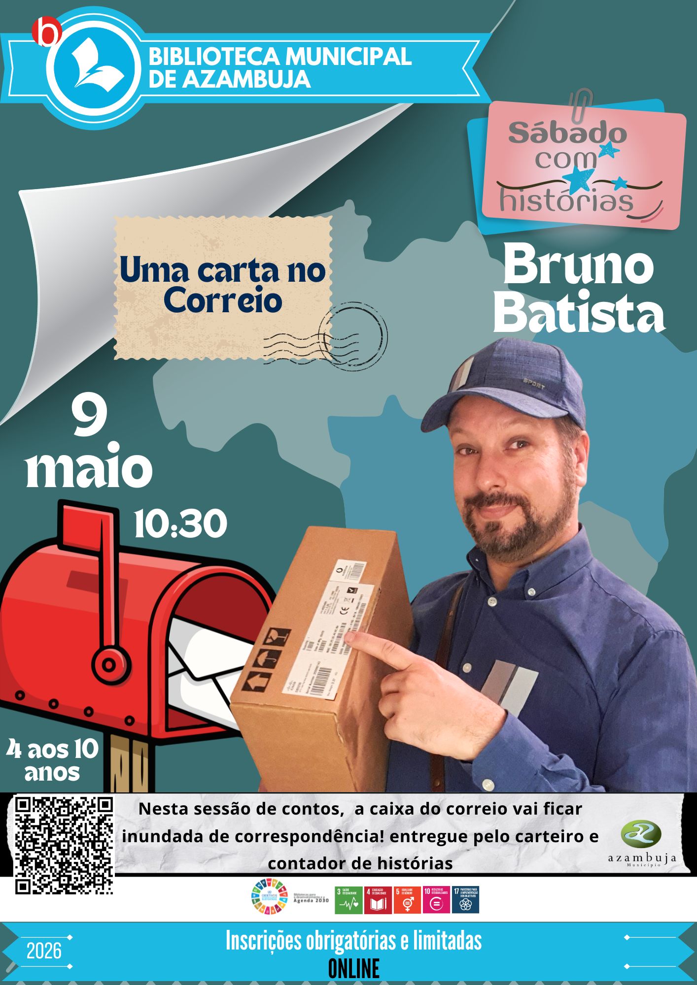 Sábado com histórias: "Uma carta no correio", por Bruno Batista