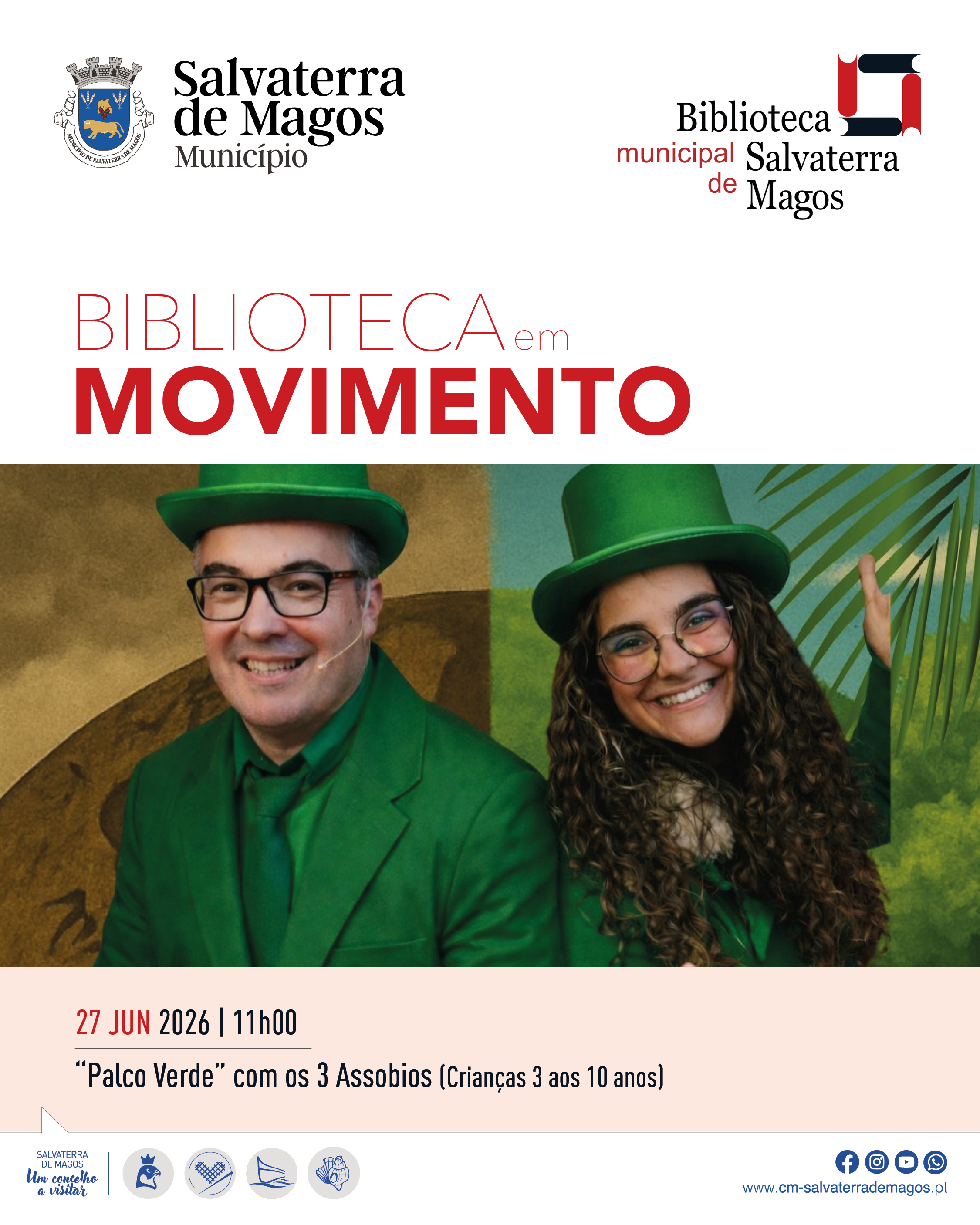 "Palco Verde" com 3 Assobios