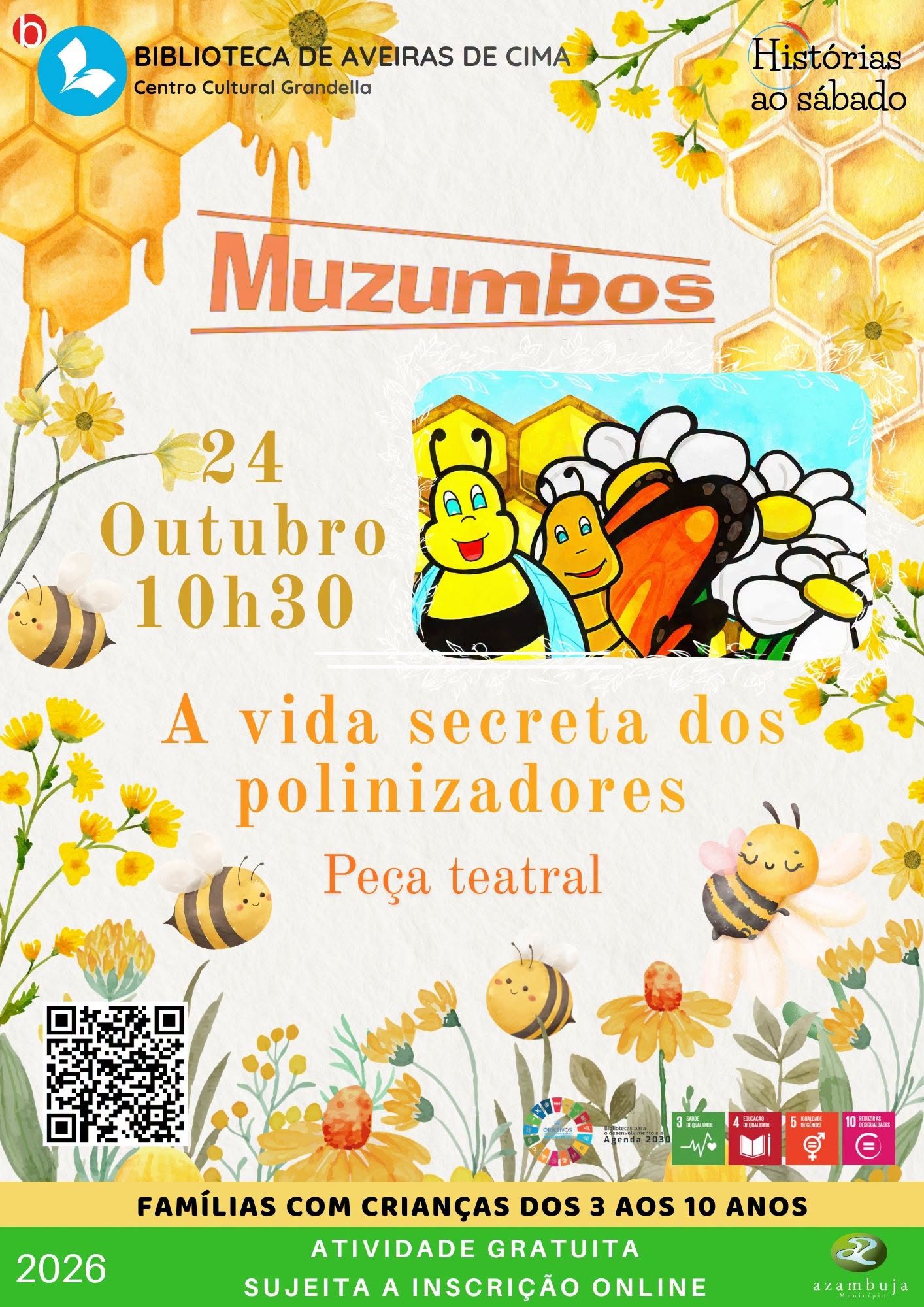 Histórias ao Sábado: "A vida secreta dos polinizadores", por Muzumbos